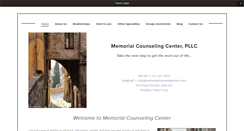 Desktop Screenshot of memorialcounselingcenter.com