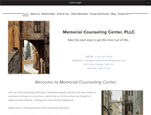 Tablet Screenshot of memorialcounselingcenter.com